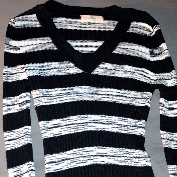 Pink Republic Tops - Pink Republic Long Sleeve Striped Top